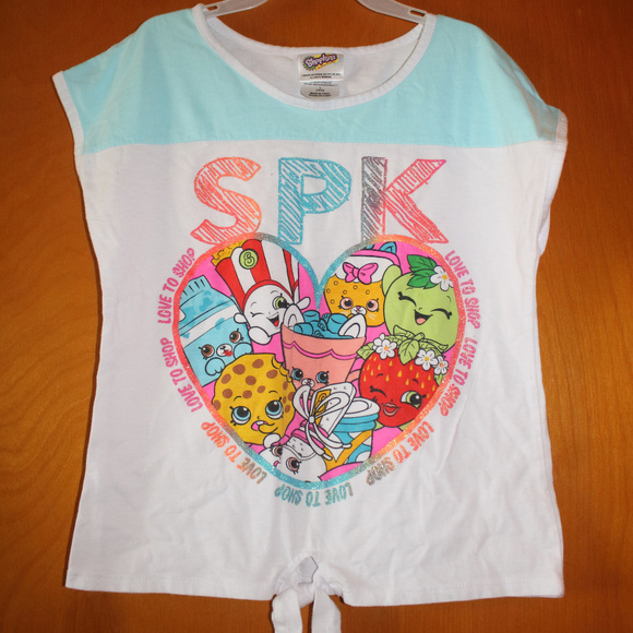 SHOPKINS Other - SHOPKINS CUTE TIE TOP(L) 10-12